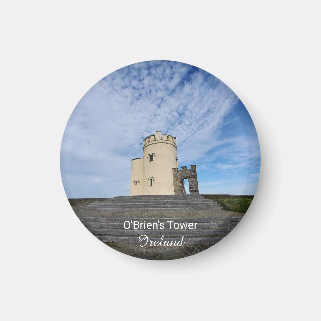 O'Brien's Tower Ireland Souvenir Magnet (Devant)