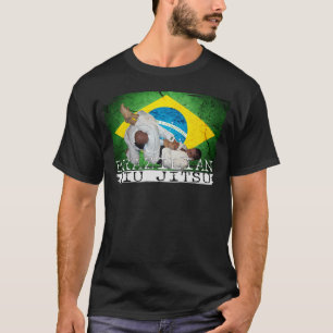 Obscurité brésilienne de T-shirt de Jiu Jitsu