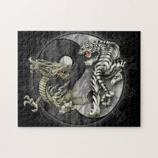 Obscurité contre le puzzle léger