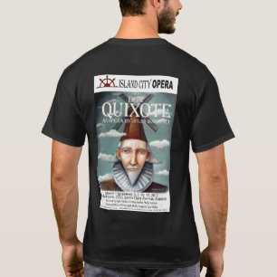 Obscurité de T-shirt de Don don Quichotte d'opér