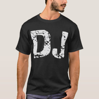 Obscurité de T-shirt du DJ