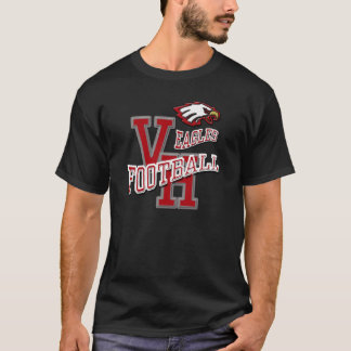 Obscurité de T-shirt du football de Van Horn