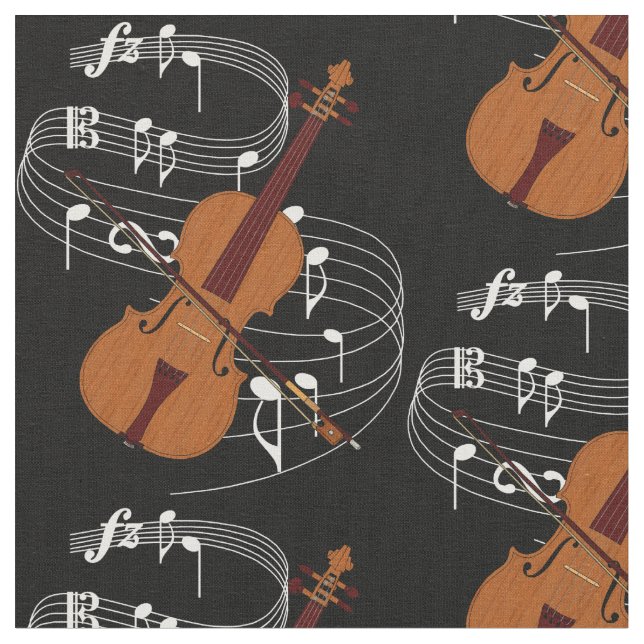 Obscurité de tissu de violon (Fermer)