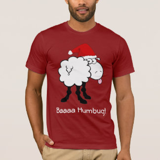 obscurité fumiste de T-shirt de Noël de bah drôle