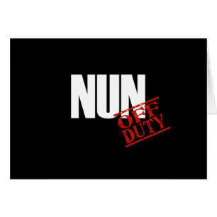 OBSCURITÉ QUI N'EST PAS DE SERVICE DE NONNE