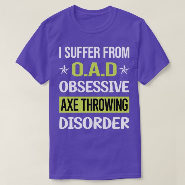 Obsessive Ax Jetant classique TShirt (Design devant)