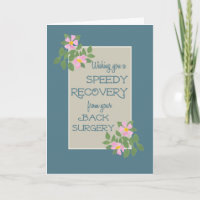 Obtenez Bien, Carte De Chirurgie Dos, Dogrots Rose