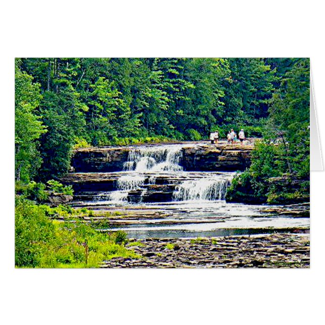 Obtenez bien Lower Tahquamenon Falls, Michigan Car (Devant horizontal)
