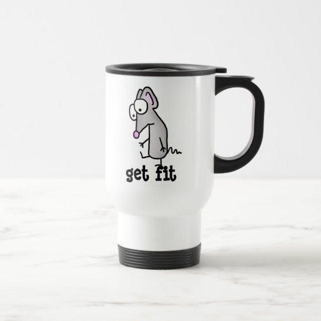 Obtenez la tasse convenable de voyage de souris (Droite)