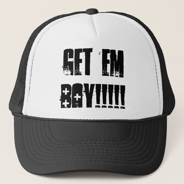 Obtenez le casquette de camionneur de garçon de (Devant)