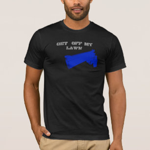 Obtenez outre de mon T-shirt de pelouse
