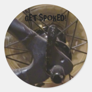 "Obtenez Spoked !" Autocollant