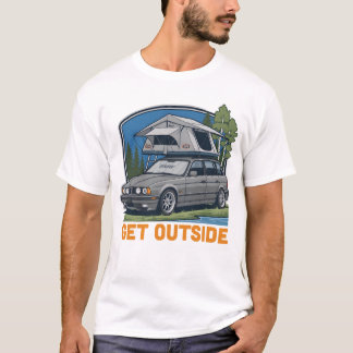 Obtenez un T-Shirt BMW E34 Touring extérieur | E34