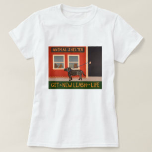Obtenez une nouvelle laisse sur un T-shirt Life