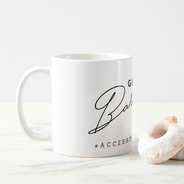 Obtenez vos barres pour courir la tasse de café (Avec donut)
