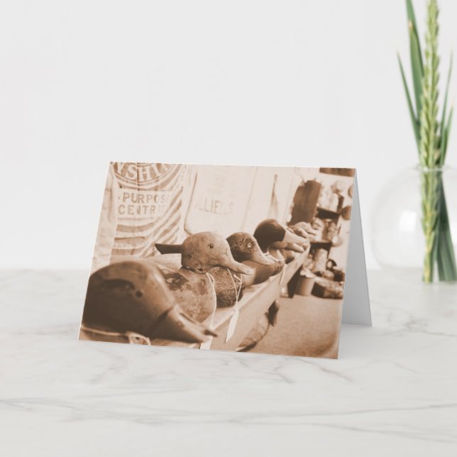 Obtenez vos canards dans une rangée - Carte de voe (Devant)