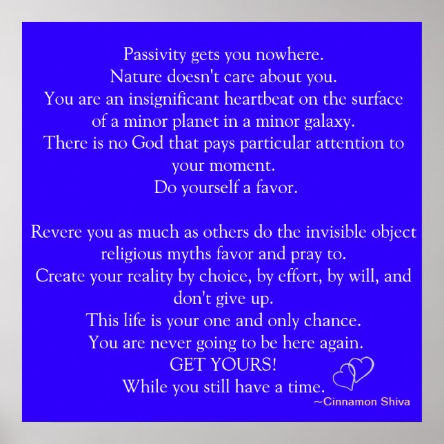 OBTENEZ VOTRE POSTER (Devant)