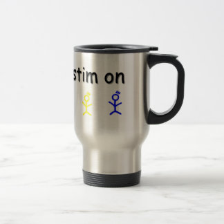 Obtenez votre Stim sur la tasse de café