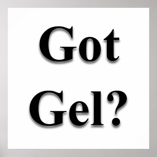 Obtenir Gel Poster Matte (Devant)