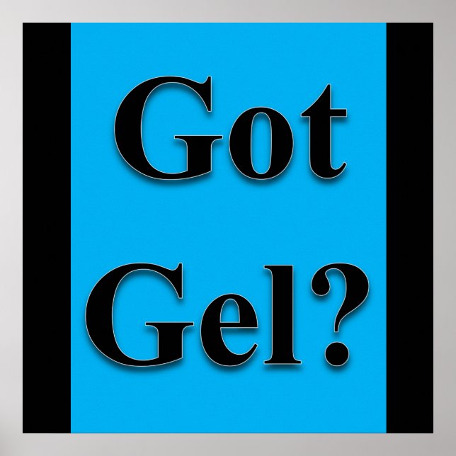 Obtenir Gel Poster Matte (Devant)