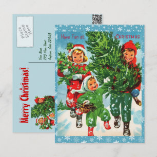 Obtenir La Carte Postale De L'Arbre De Noël