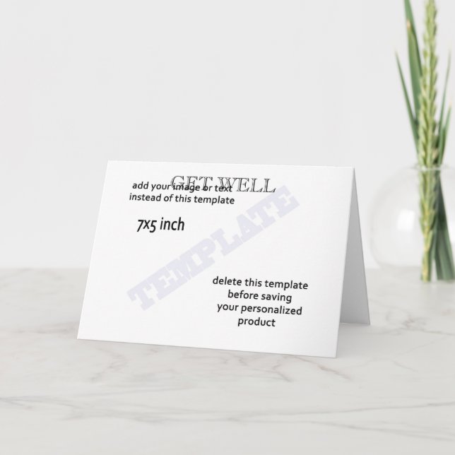 Obtenir le modèle de carte well (Devant)