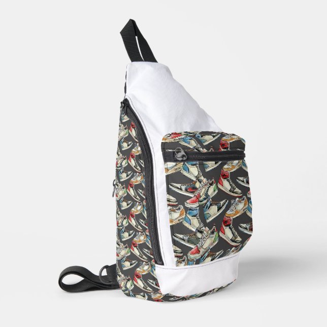 Obtenir mes Kicks - Sac à bandoulière Sneaker Slin (Coin gauche)