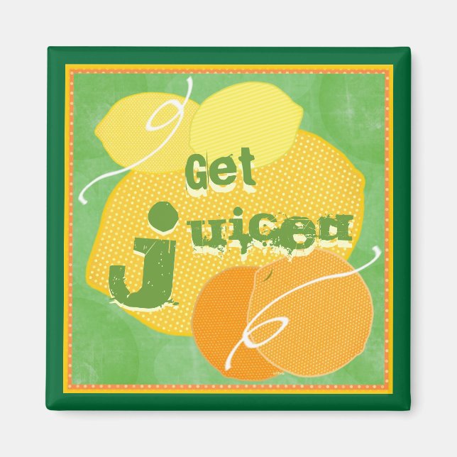 Obtenir un aimant de fruits à jus (Devant)