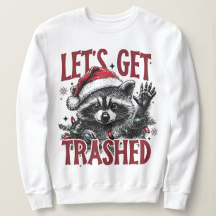 Obtenons Trump Noël Raccoon Sweatshirt