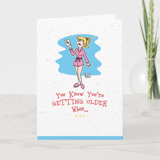 Obtention d'une carte d'anniversaire plus ancienne (Devant)