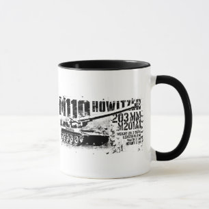 Obusier M110 tasse de sonnerie de 11 onces