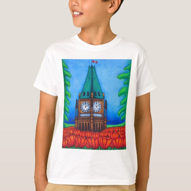 O'Canada badine le T-shirt (Devant)