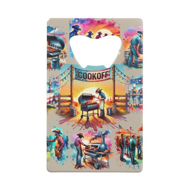 Occidental Cowboy BBQ Scènes de Cookoff 1 (Dos)