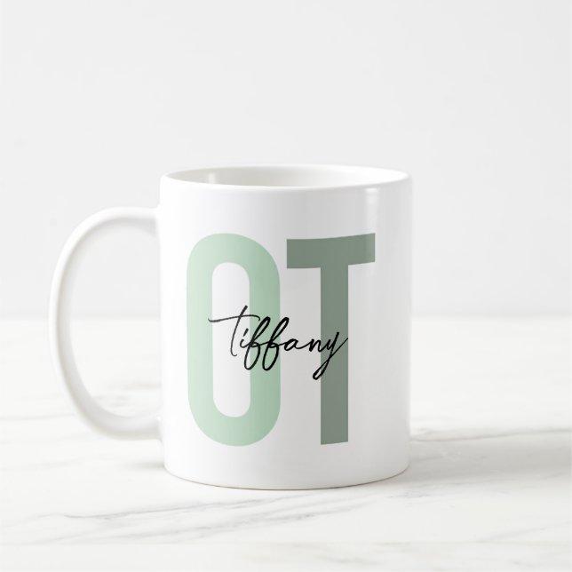 Occupational Therapy Mug • Custom OT Coffee Mug •  (Gauche)