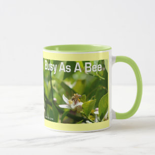 Occupé comme une abeille - Ringer Mug