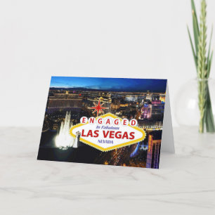 Occupé dans la carte fabuleuse de Las Vegas