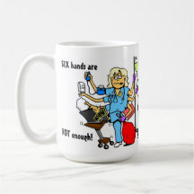 Occupé Nurse Mug