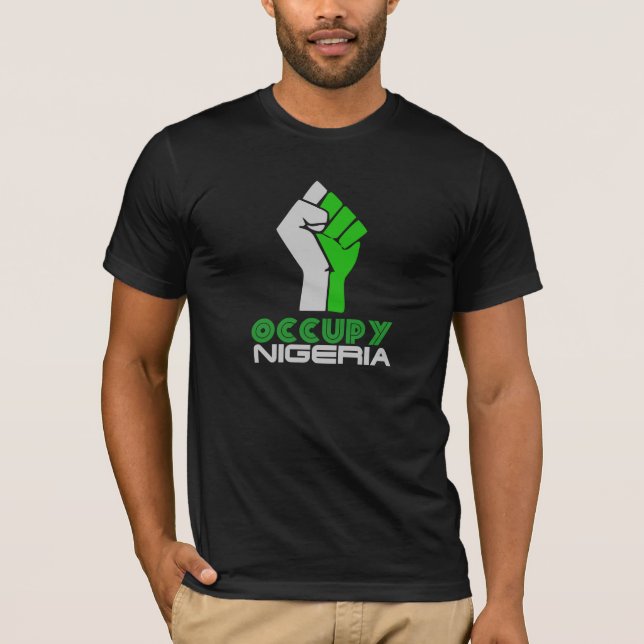 Occupez le T-shirt du Nigéria (Devant)
