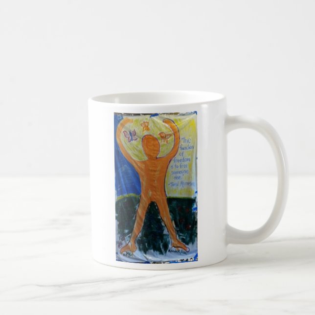 Occupez ma tasse sourcilleuse nationale d'édredon (Droite)