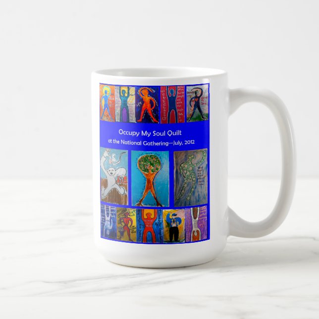 Occupez ma tasse sourcilleuse nationale d'édredon (Droite)