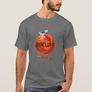 Occupy Mars Comic - spatial - planète T-Shirt