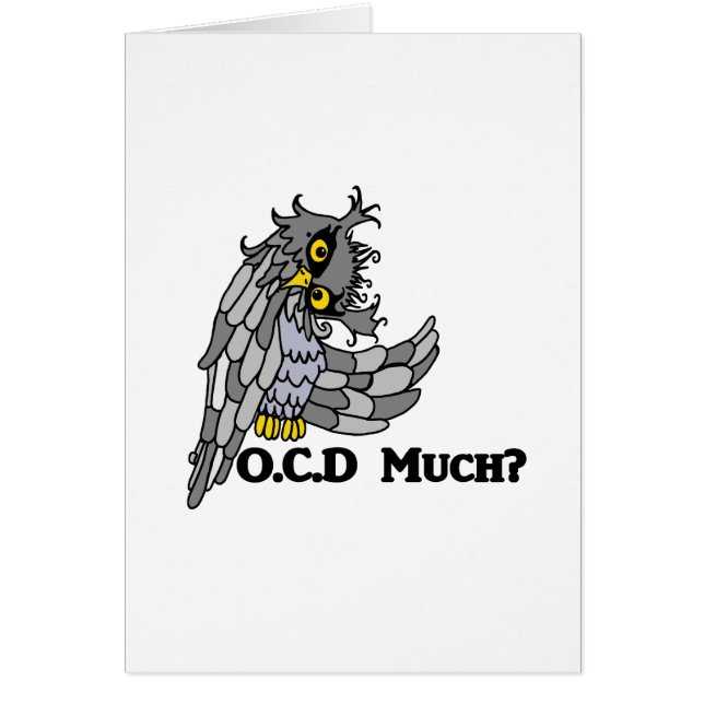 OCD beaucoup ? Hibou fou (Devant)