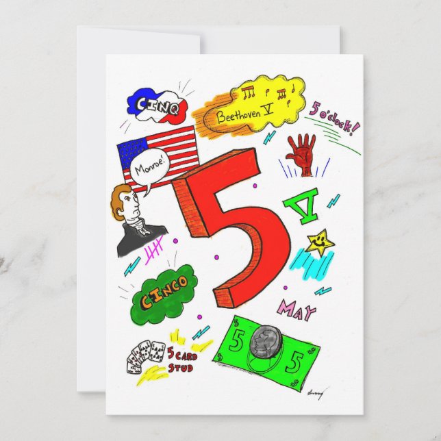 Ocde à cinq invitations (Devant)