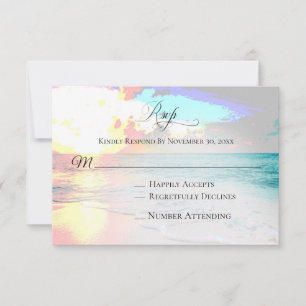 *~* Océan Atlantique marin - Mariage plage RSVP