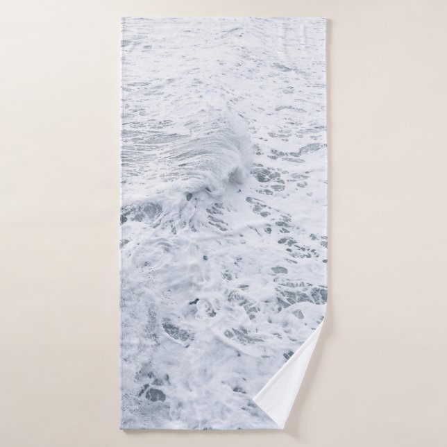 Océan avec vague (Serviette de bain)