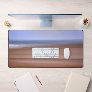 Ocean Beach Seascape Abstrait Art Desk Mat