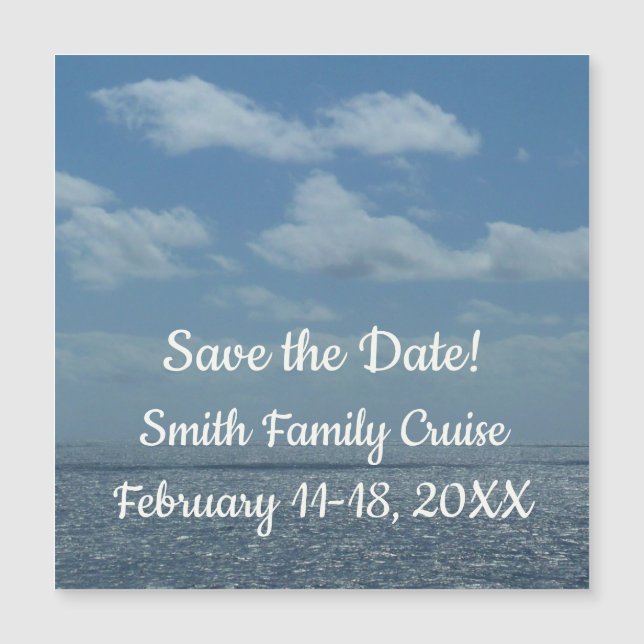 Océan bleu de la mer des Caraïbes (Devant)