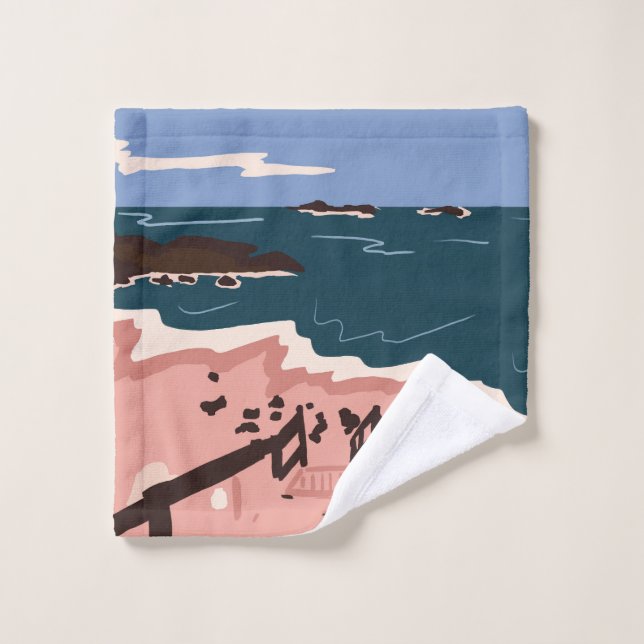 Ocean Blues (Gant de toilette)