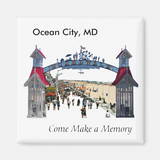 Ocean City Memories : Magnet (Devant)