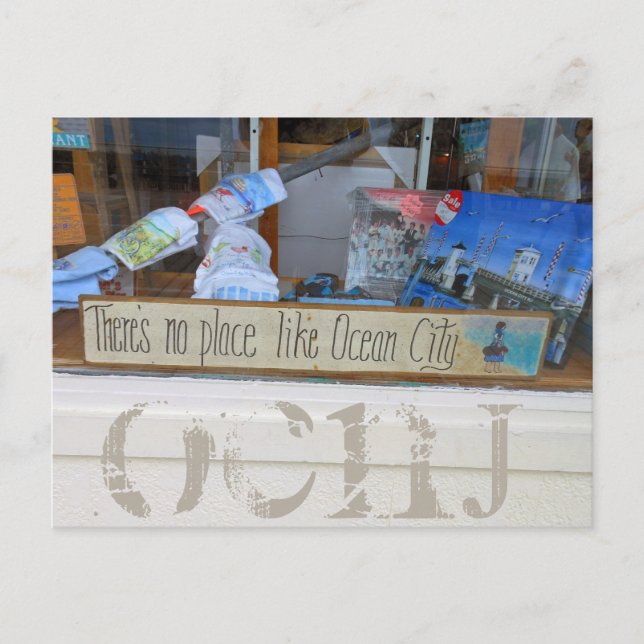 Ocean City, New Jersey Carte Postale -Marty's (Devant)